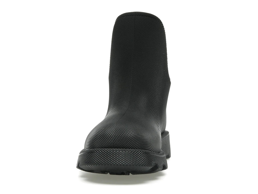 Burberry Marsh Round-Toe Ankle Boots Black