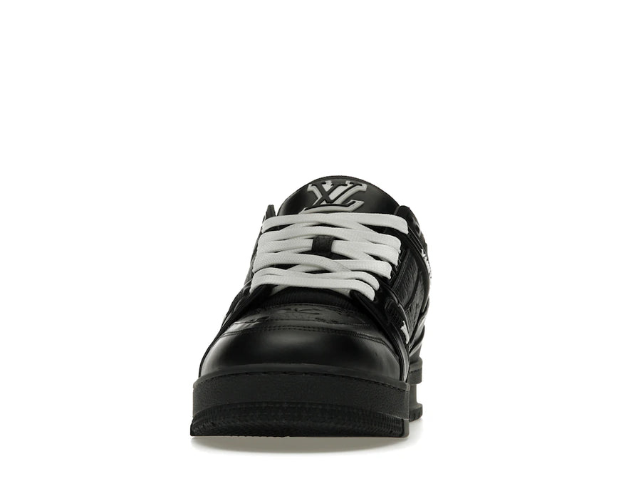 Louis Vuitton Trainer Black Embossed Monogram