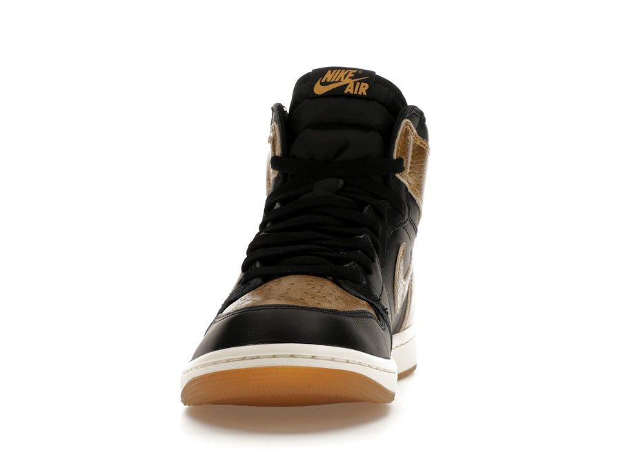 Jordan 1 Retro High OG Noir Or Métallisé