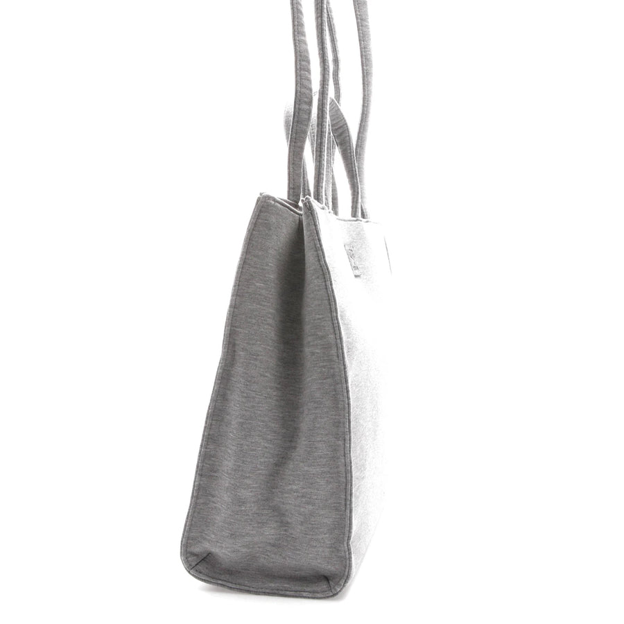 Sac cabas en polaire Telfar x UGG, gris chiné moyen