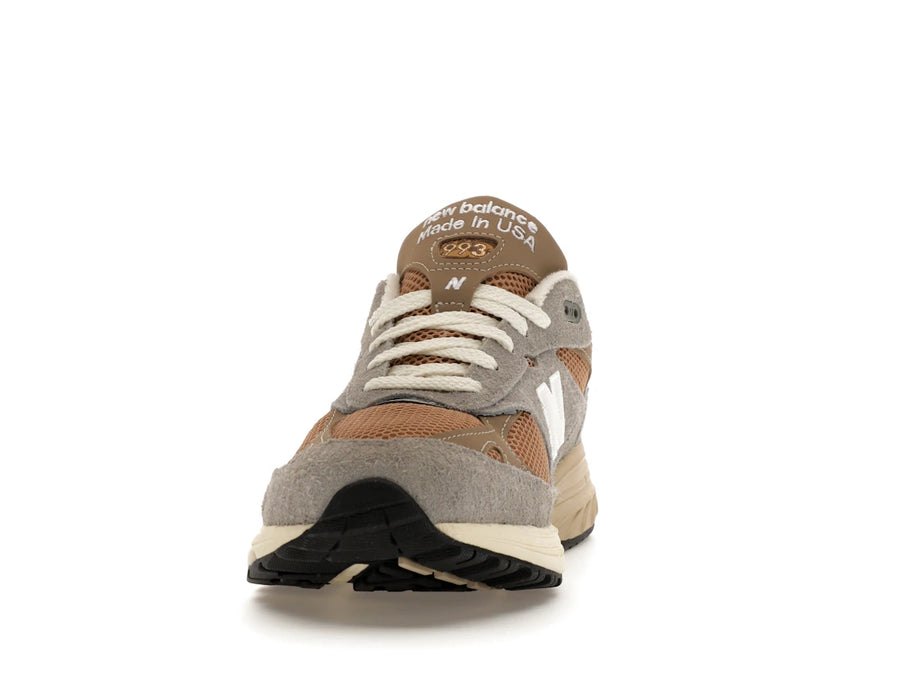New Balance 993 Teddy Santis MiUSA Gris Ombre Bois Flotté