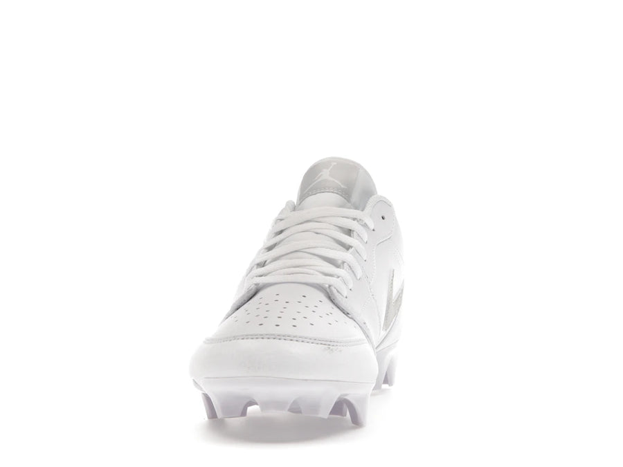 Crampons Jordan 1 Low TD Blanc Gris Brume