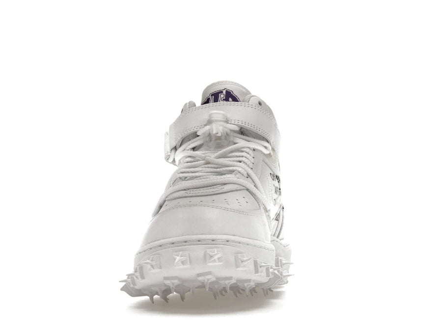 Nike Air Force 1 Mid Off-White Graffiti Blanc