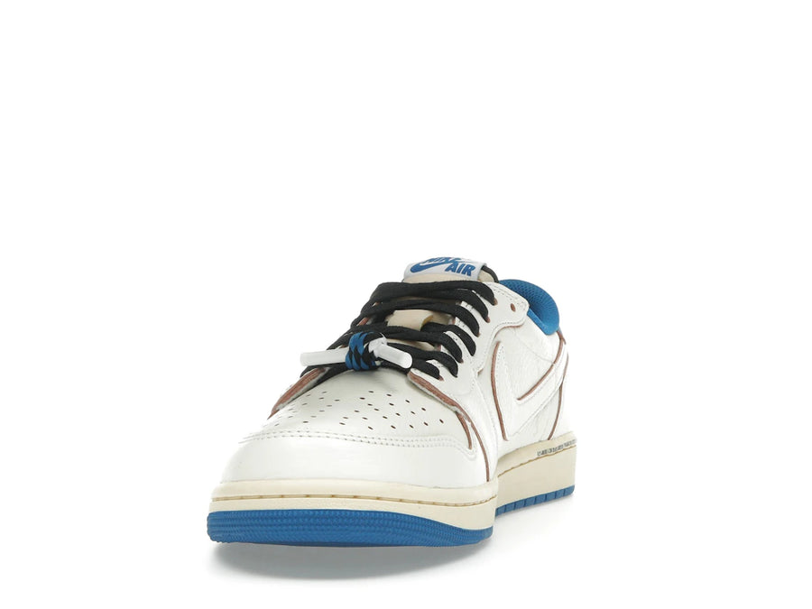 Jordan 1 Retro Low OG SP Fragment x Travis Scott Sail Military Blue