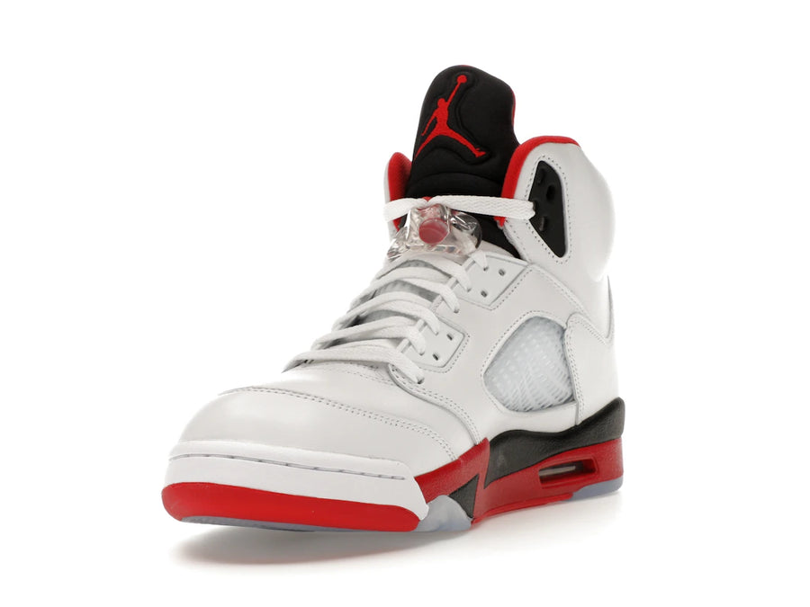 Jordan 5 Retro Fire Red Black Tongue (2025)