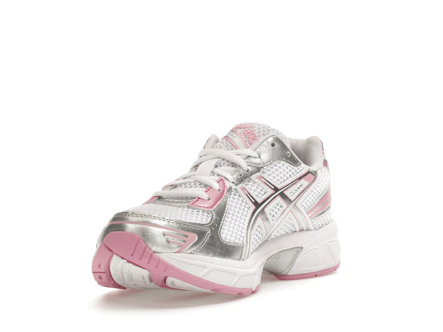 ASICS Gel-1130 Blanc Argent Pur Rose (Femme)