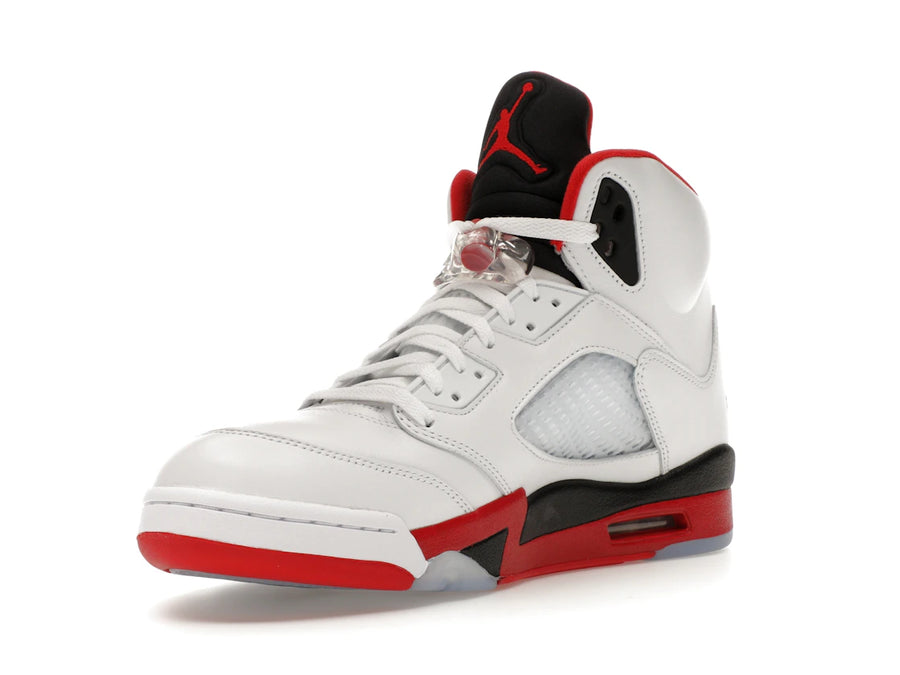 Jordan 5 Retro Fire Red Black Tongue (2025)