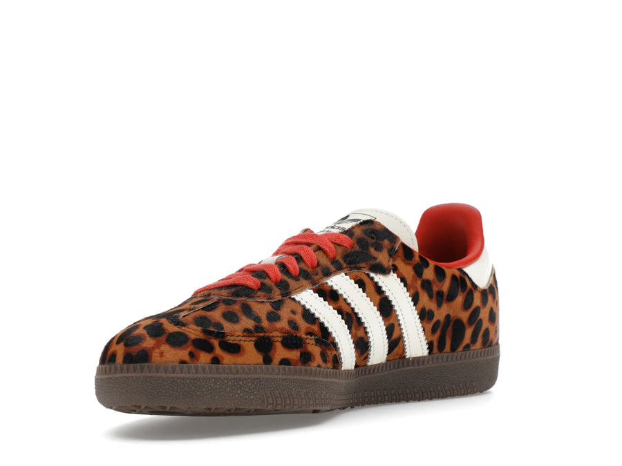 adidas Samba OG Preloved Red Leopard (Femme)
