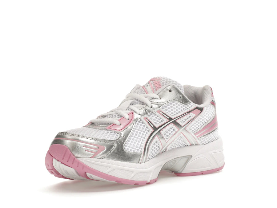 ASICS Gel-1130 Blanc Argent Pur Rose (Femme)