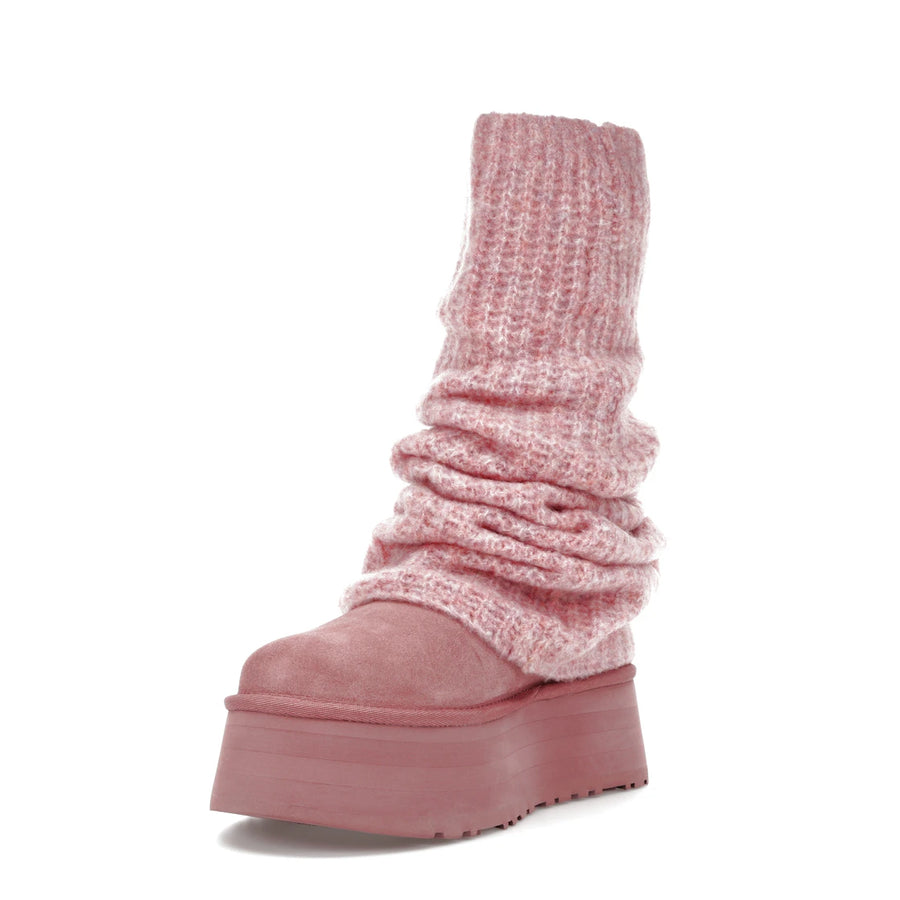 Bottes guêtres UGG Classic Mini Dipper Rose Aube (Femme)
