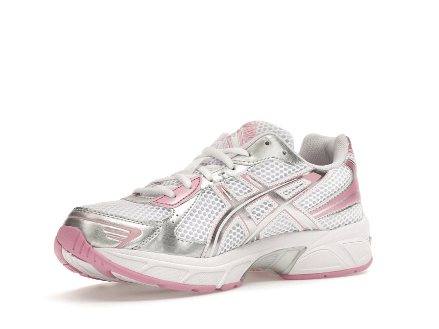 ASICS Gel-1130 Blanc Argent Pur Rose (Femme)