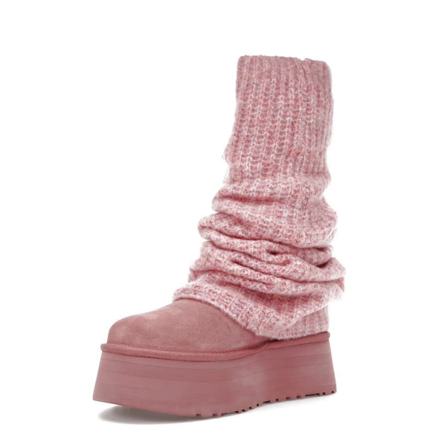 Bottes guêtres UGG Classic Mini Dipper Rose Aube (Femme)