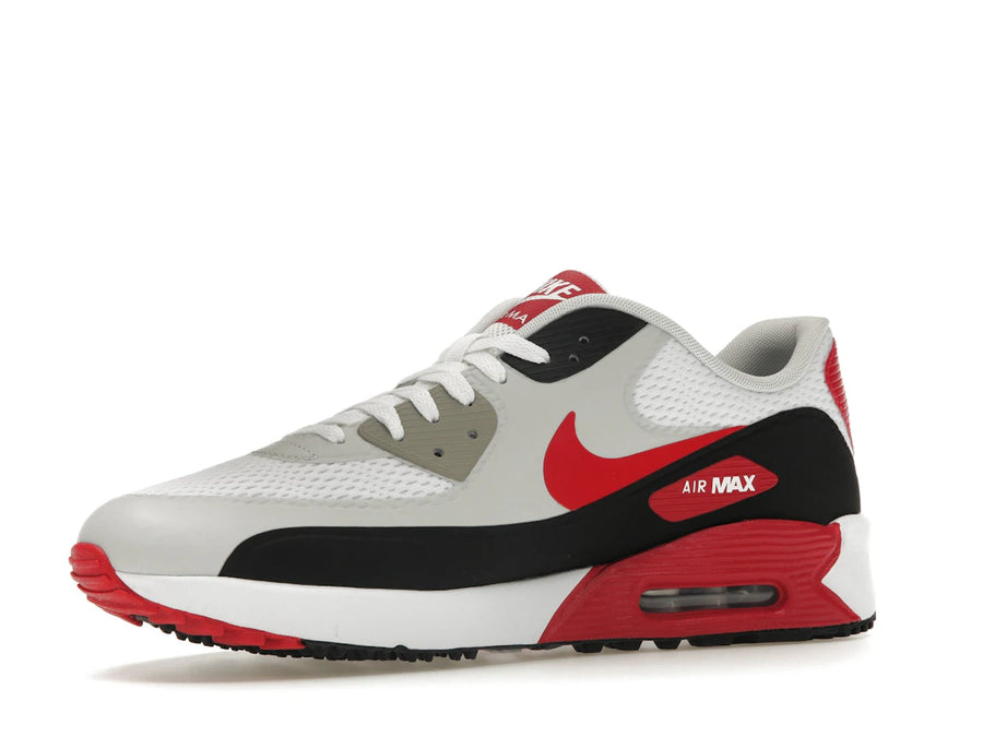 Nike Air Max 90 Golf Blanc Noir Rouge Université