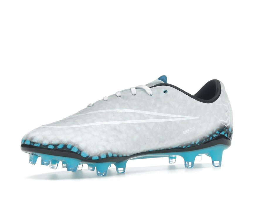 Nike Hypervenom Phantom 1 FG Blanc Photo Bleu