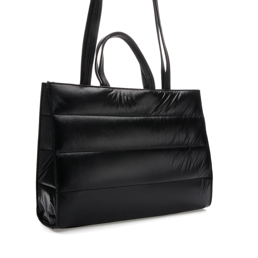 Sac cabas Telfar x Moose Knuckles Puff Shopper, format moyen, noir
