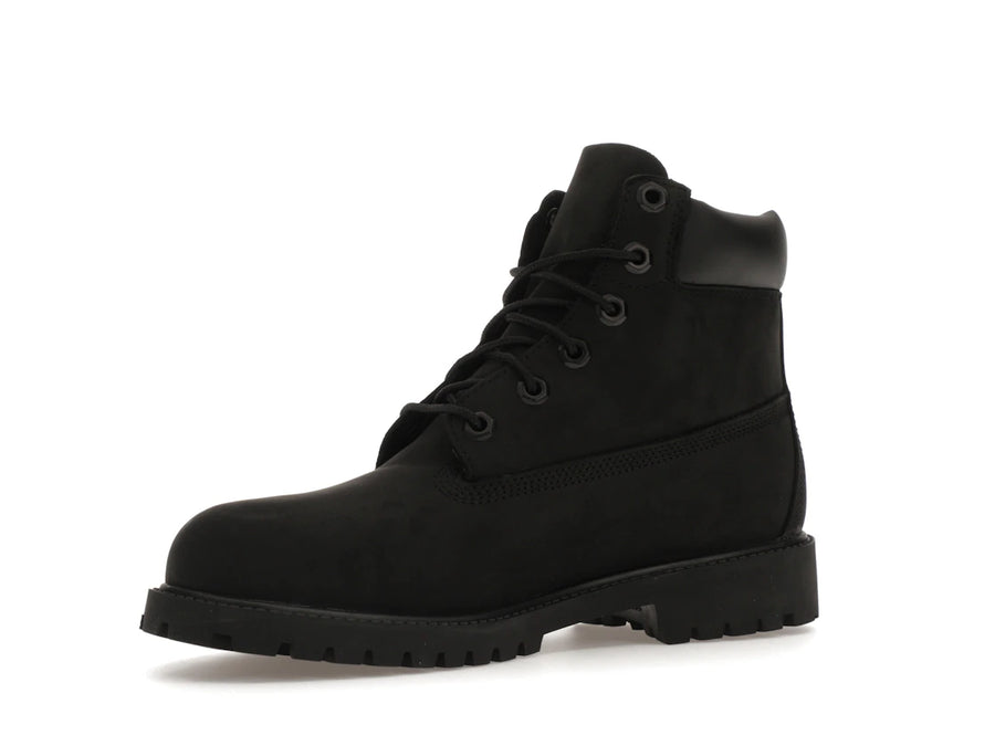 Bottes Timberland Premium 6" en nubuck noir (GS)