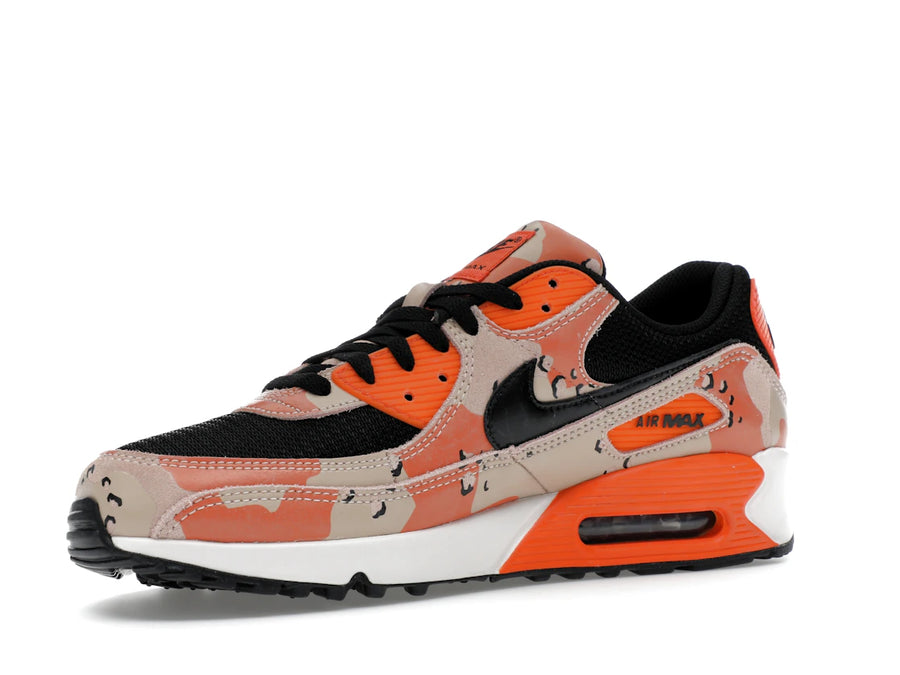 Nike Air Max 90 Premium Bio Beige Safety Orange Camo