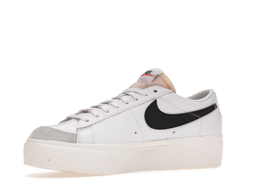 Nike Blazer Low Platform White Black (Women's)
