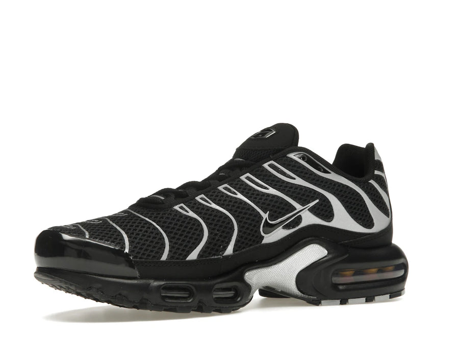Nike Air Max Plus Premium Black Reflective Silver