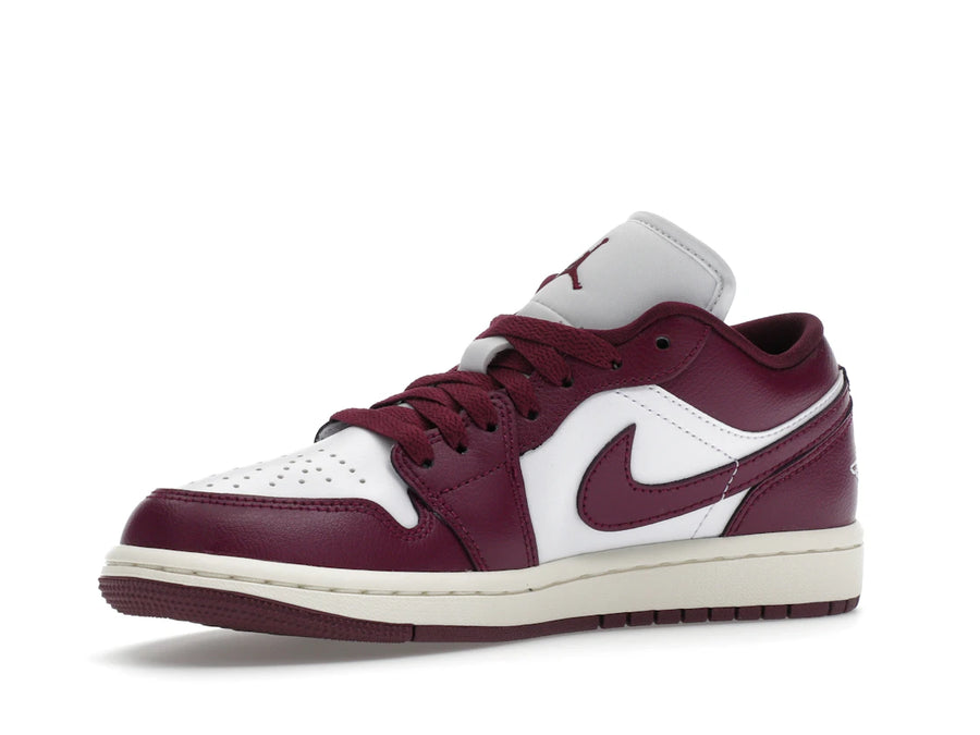 Jordan 1 Low Bordeaux (Femme)