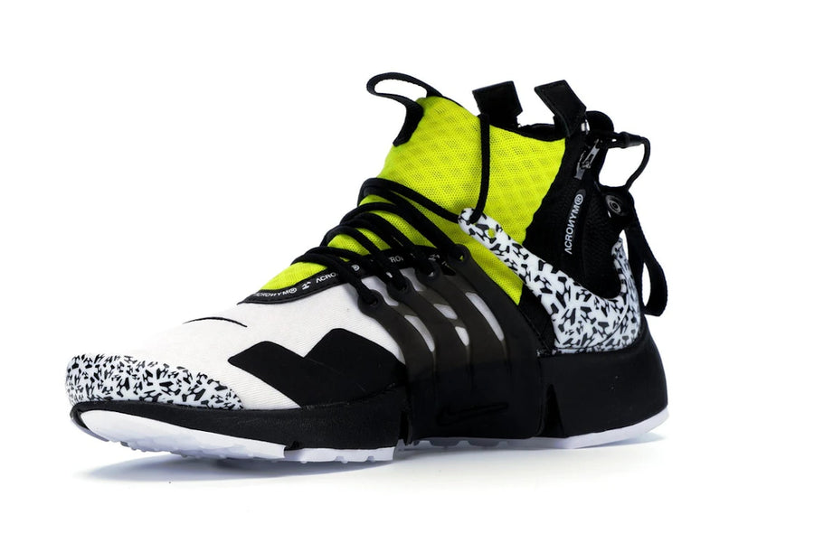 Nike Air Presto Mid Acronyme Jaune Dynamique