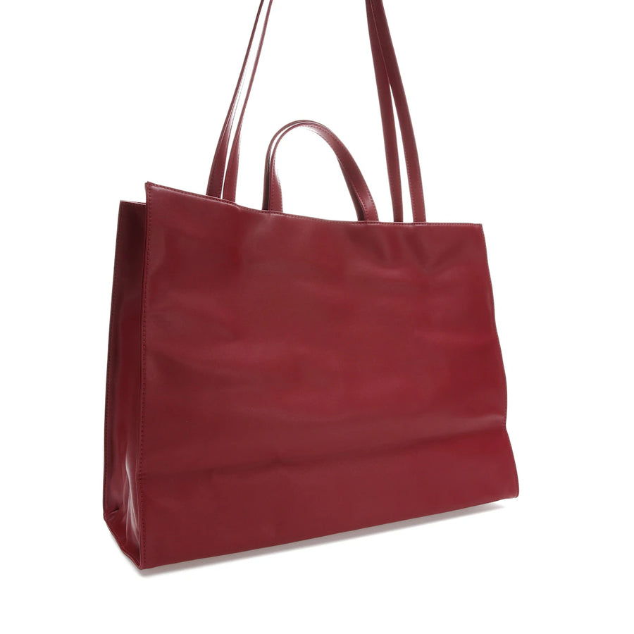Telfar Shopping Bag Large Oxblood