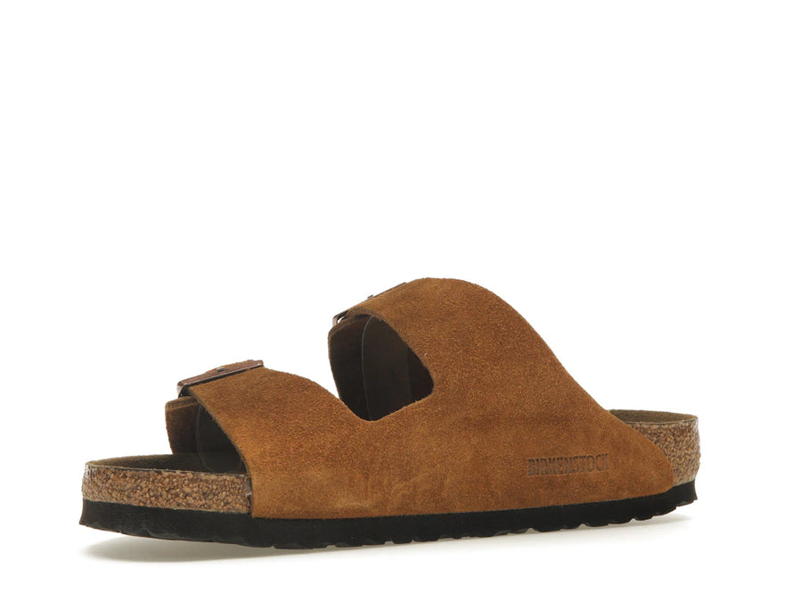 Birkenstock Arizona à semelle souple en daim et vison