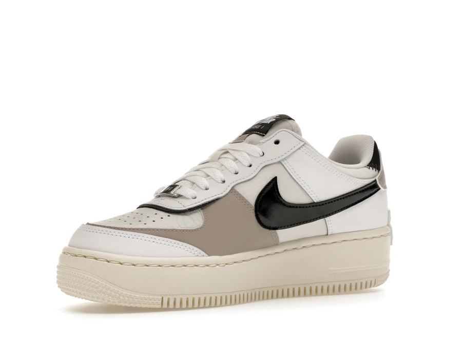 Nike Air Force 1 Low Shadow White College Gray Platinum Tint Off Noir (Femme)