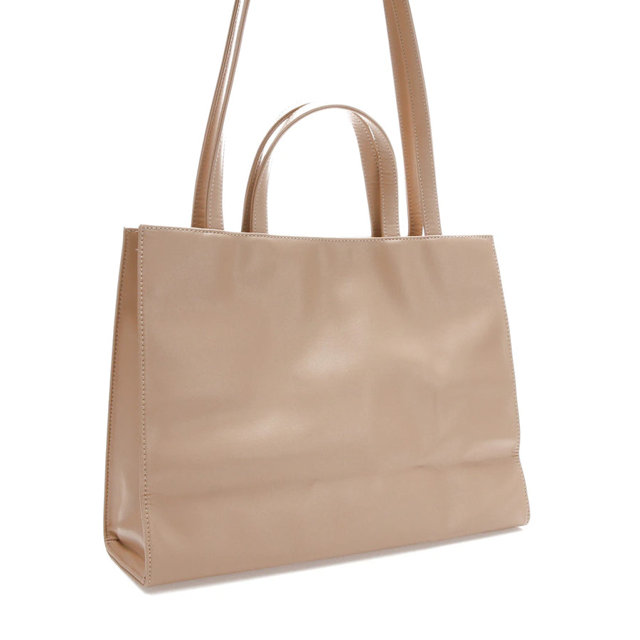Sac cabas Telfar, taille moyenne, couleur crème