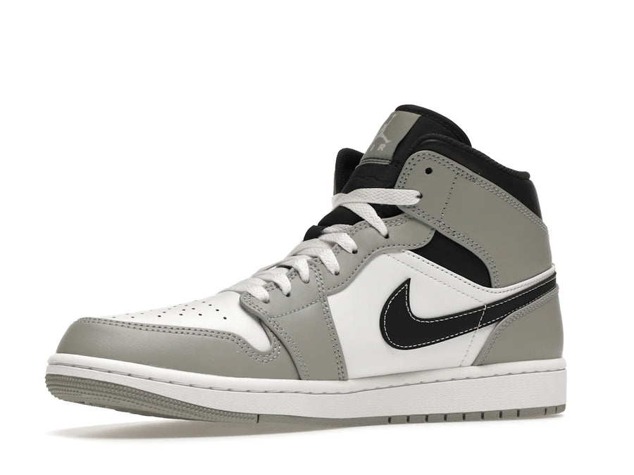 Jordan 1 Mid Gris Fumée Clair Anthracite