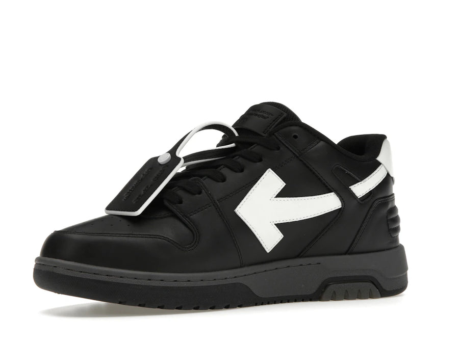 OFF-WHITE Out Of Office OOO Low Tops Black Grey White FW23