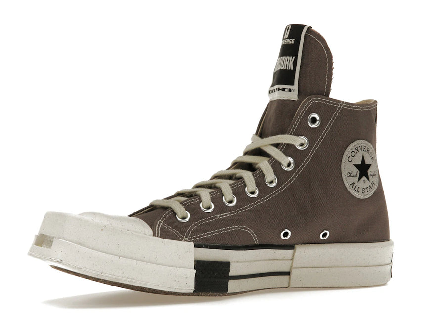 Converse TURBODRK Laceless Chuck Taylor All Star 70 Hi Rick Owens DRKSHDW Iron