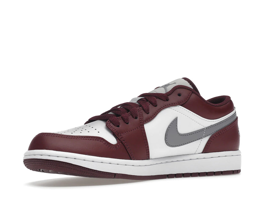 Jordan 1 Low Blanc Bordeaux