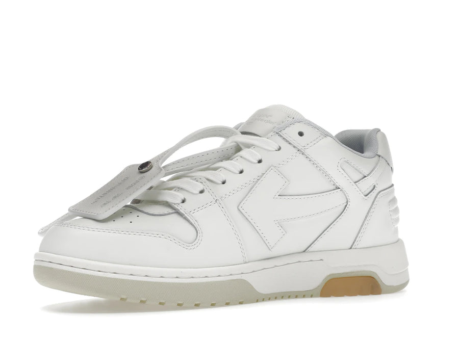 OFF-WHITE Out Of Office OOO Baskets basses pour la marche Blanc Noir
