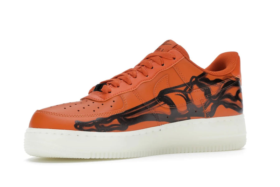 Nike Air Force 1 Low Orange Skeleton Halloween (2020)