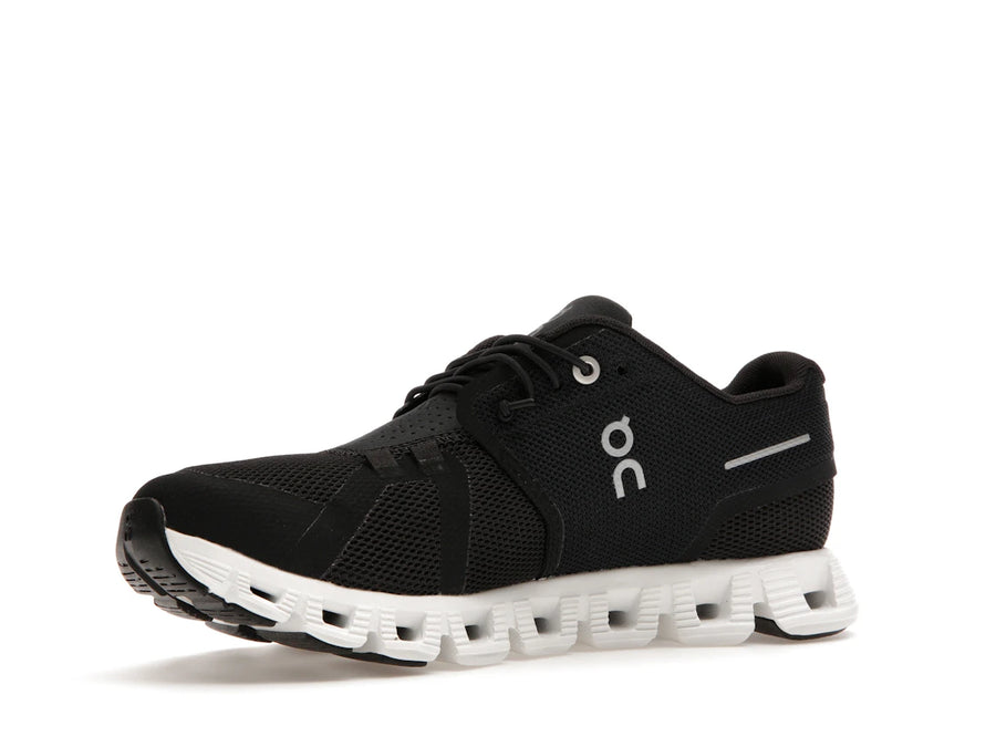 Chaussures de running Cloud 5 Noir et Blanc (Femme)