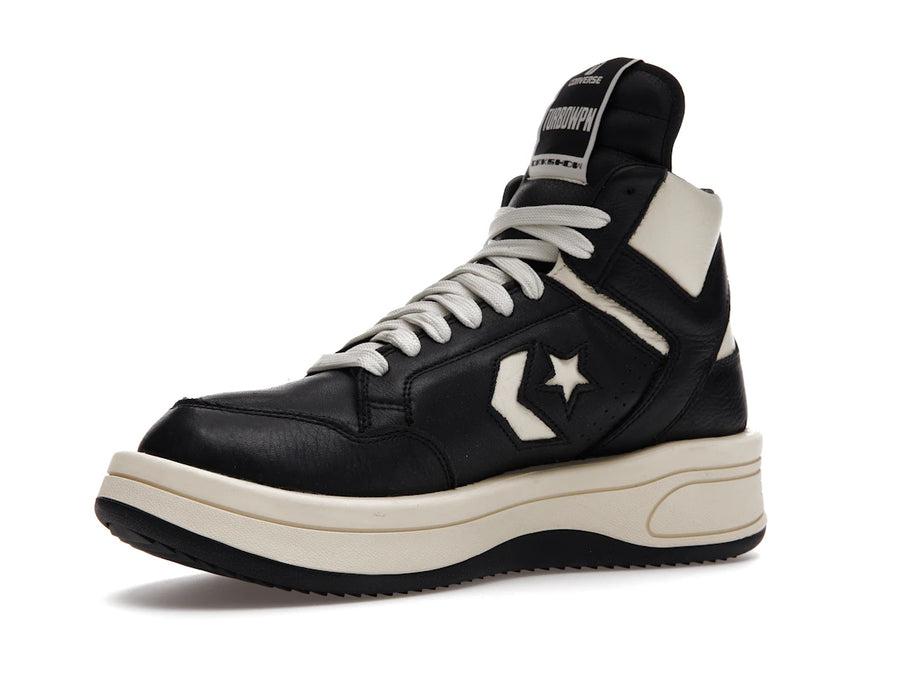 Converse TURBOWPN Mid Rick Owens DRKSHDW Crème Nuage Noir