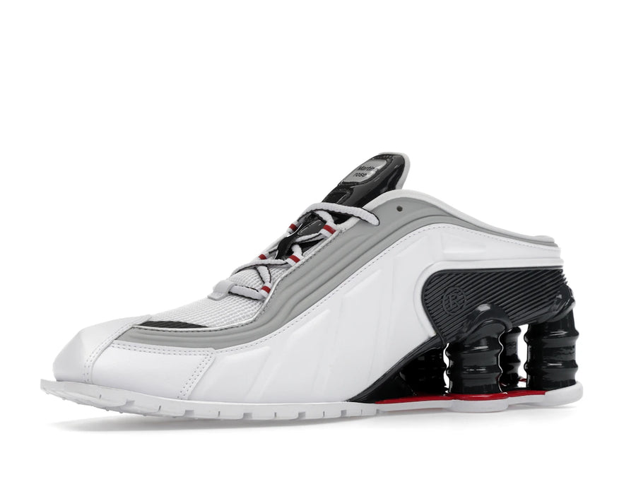 Nike Shox MR4 Mule Martine Rose Metallic Platinum Varsity Red (Women's)