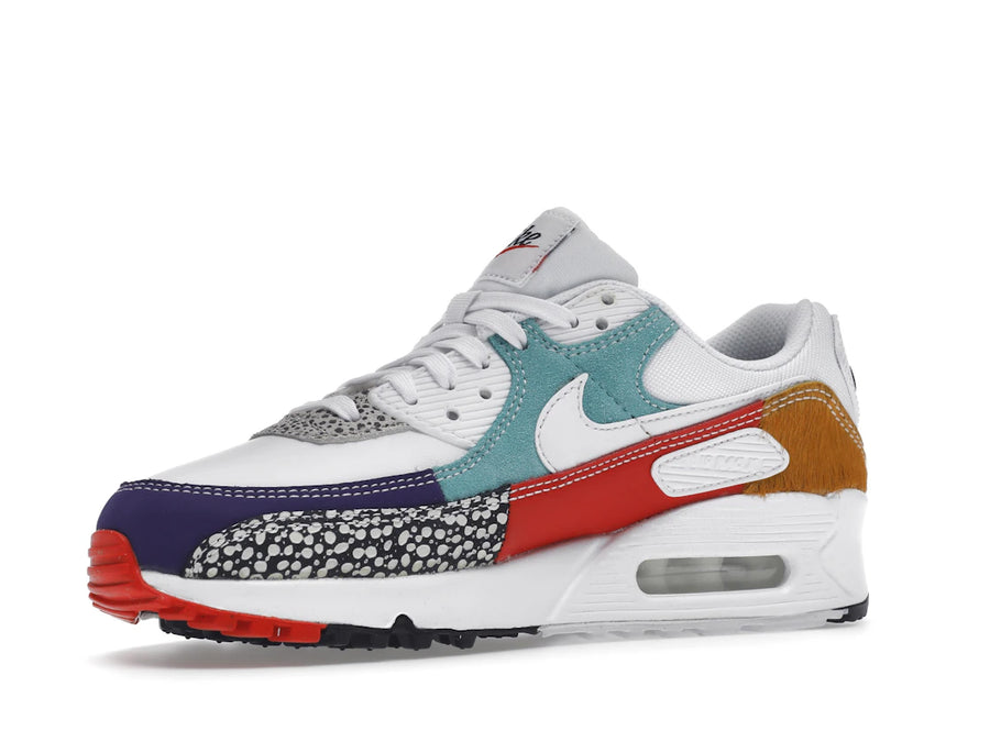Nike Air Max 90 SE Animal Blanc (Femme)