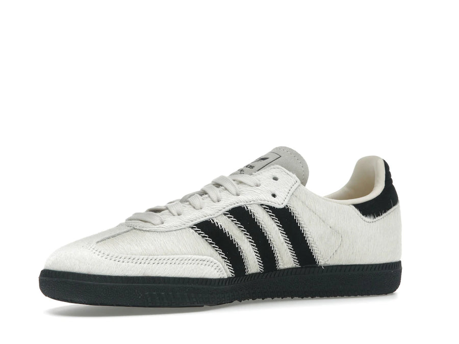 adidas Samba OG Wonder Blanc Noir Poney (Femme)