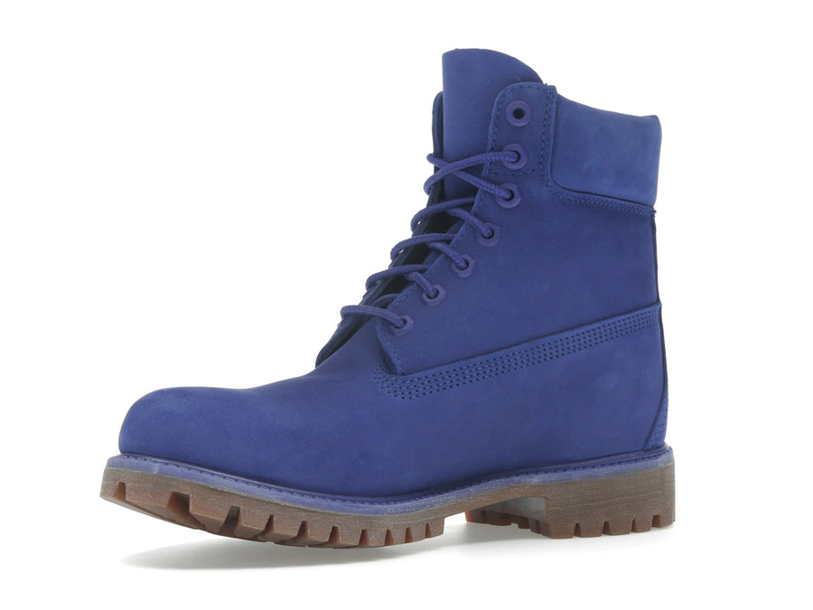Bottes Timberland Premium imperméables 6" édition 50e anniversaire, bleu vif
