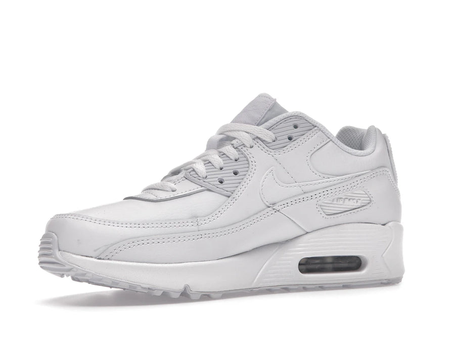 Nike Air Max 90 Recraft Triple White (GS)
