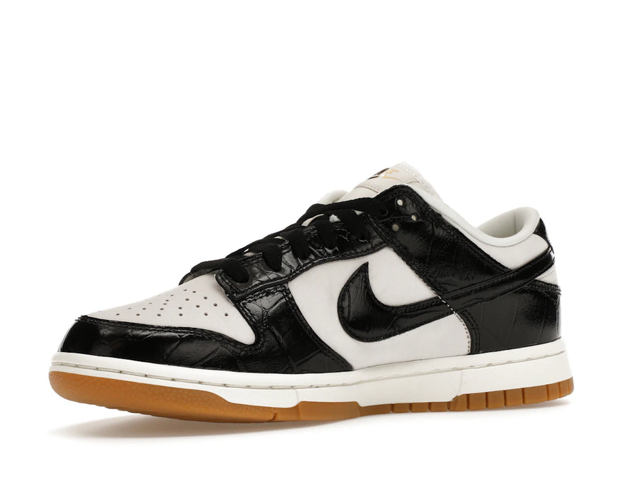 Nike Dunk Low LX Noir Croc (Femme)