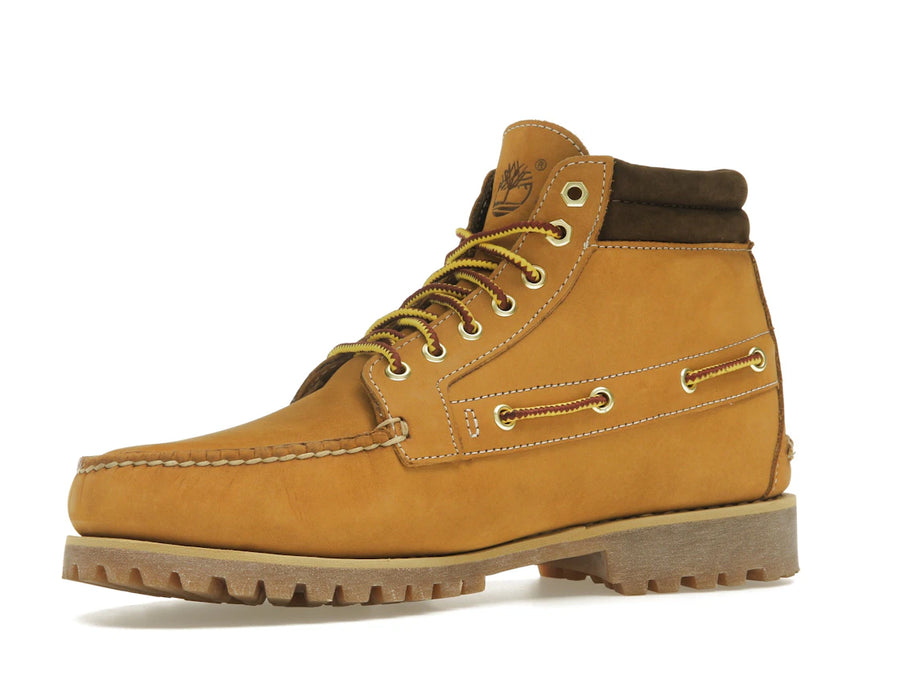 Bottes Timberland Authentic mi-hautes à lacets en nubuck blé