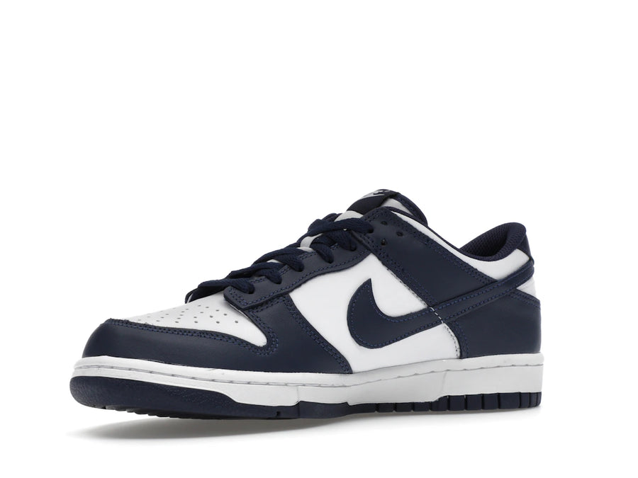 Nike Dunk Low White Midnight Navy (GS)