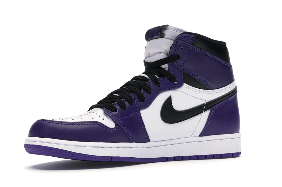 Jordan 1 Retro High Court Violet Blanc
