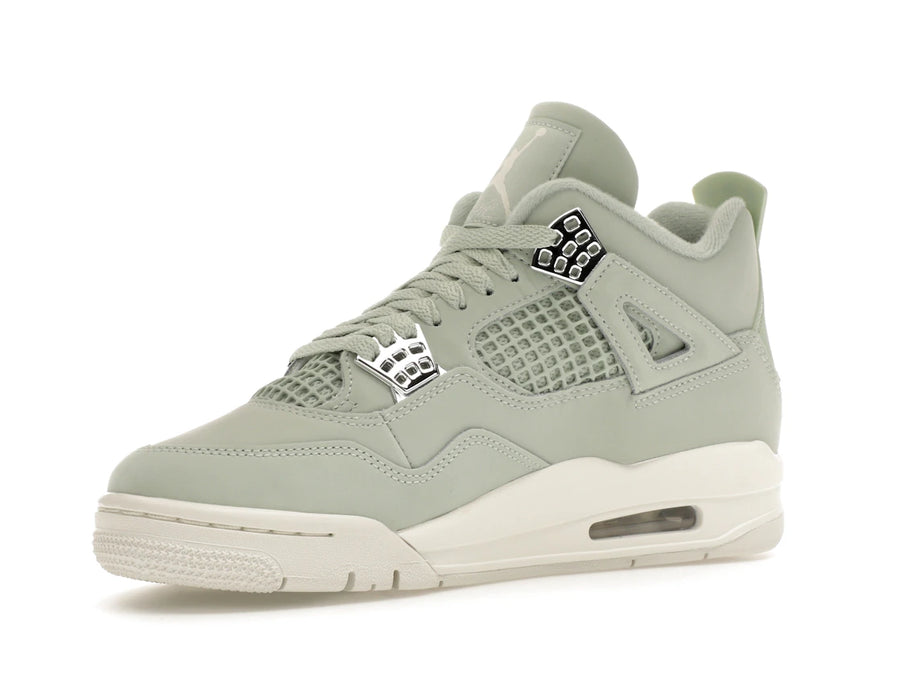 Jordan 4 Retro Seafoam Sail (Femme)
