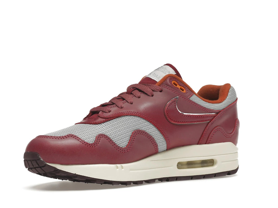 Nike Air Max 1 Patta Waves Rush Maroon (with Bracelet)