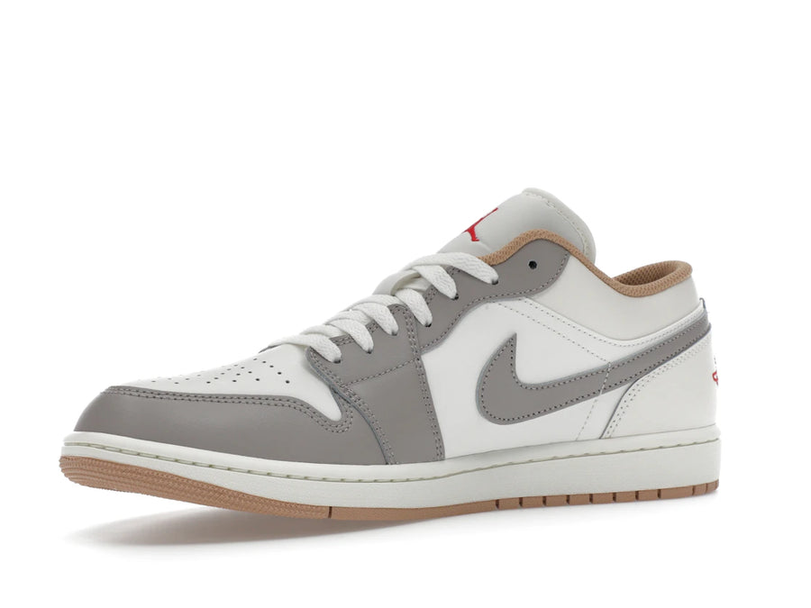 Jordan 1 Low Sail College Gris Raton