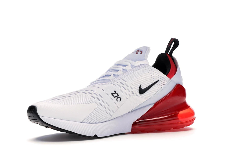 Nike Air Max 270 Blanc Noir Rouge Université